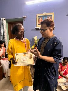 Rabindra Jayanti certificate