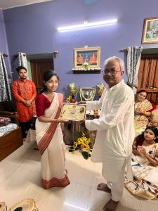 Rabindra Jayanti certificate