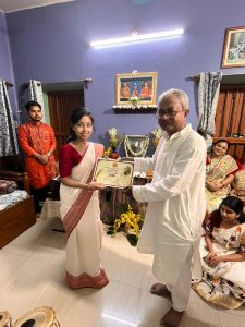 Rabindra Jayanti certificate