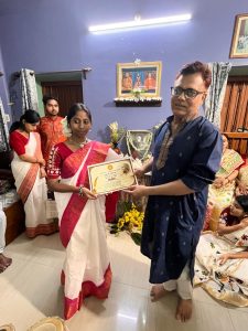 Rabindra Jayanti certificate